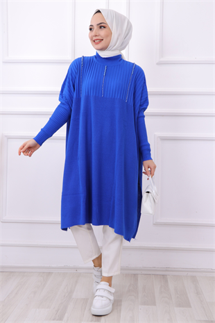 Boncuklu Triko Tunik