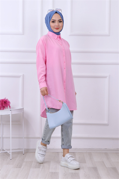 Boyfrend Gömlek Pembe