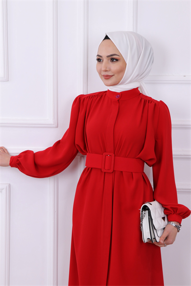 Bry Kemerli Kap Kırmızı