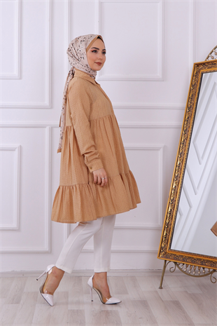 Bürümcük Tunik Camel