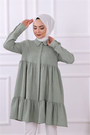 Bürümcük Tunik Yeşil