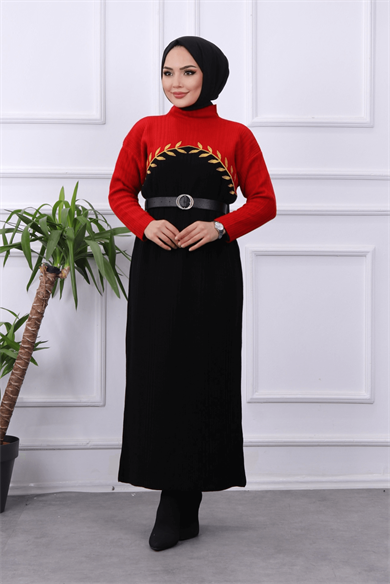 Çalıkuşu Elbise Siyah