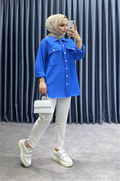 Cepli Tunik İndigo