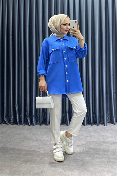 Cepli Tunik İndigo