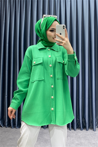 Cepli Tunik Yeşil