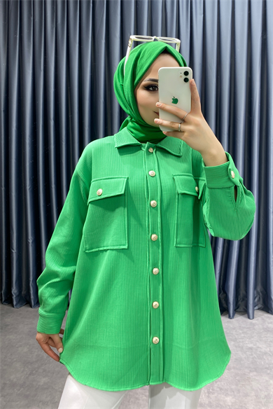 Cepli Tunik Yeşil