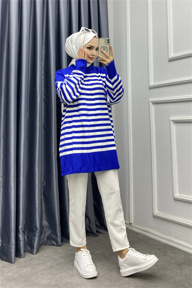 Çizgili Tunik Saks