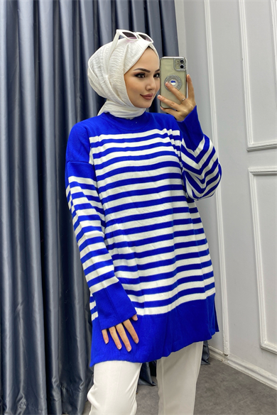 Çizgili Tunik Saks