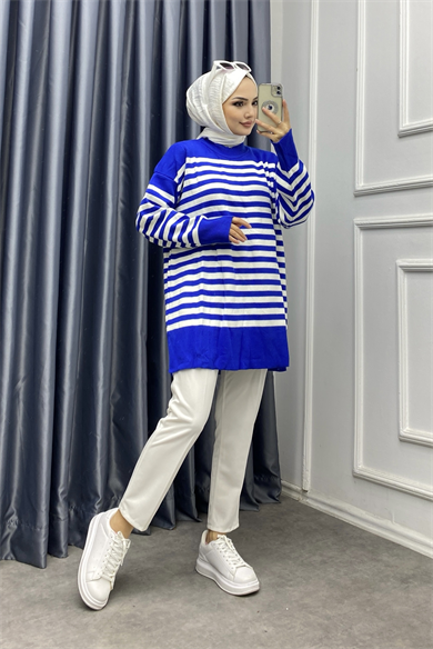 Çizgili Tunik Saks