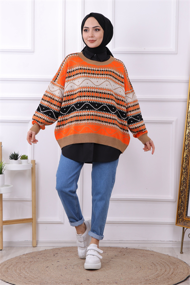 Desenli Tunik