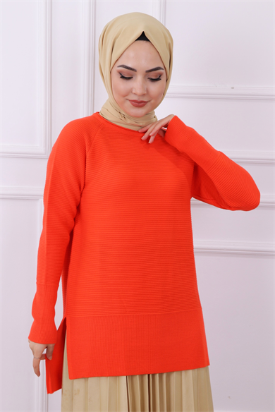 Düz Tunik Turuncu