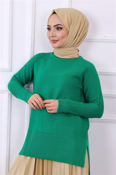 Düz Tunik Yeşil