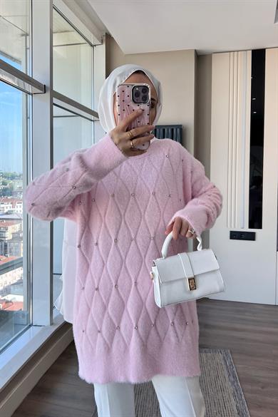Taşlı Yumoş Tunik 