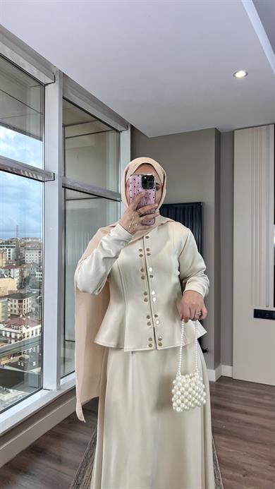 Çıtçıt Detay Skuba Takım Krem