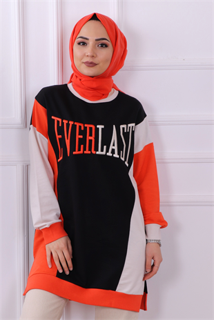 Ever Last Yazılı Sweat - Siyah