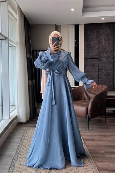 Önü Bağlamalı Elbise