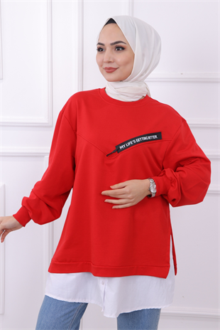 Gömlek Detaylı Tunik