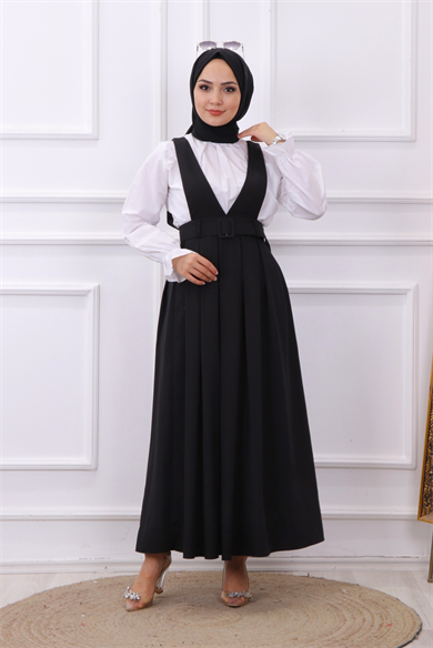 Gömlek Jile İkili Takım Siyah