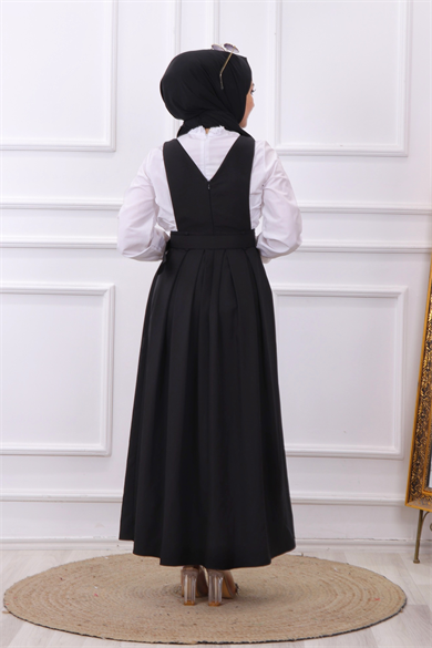 Gömlek Jile İkili Takım Siyah