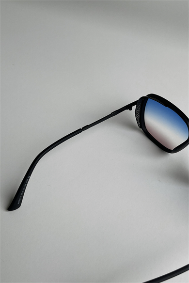 Hole Gözlük Mavi Degrade