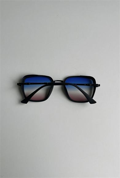 Hole Gözlük Mavi Degrade