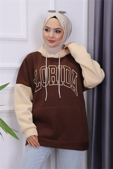İçi Şardonlu Florida Sweat Kahve