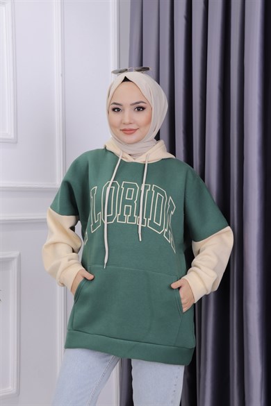 İçi Şardonlu Florida Sweat Yeşil
