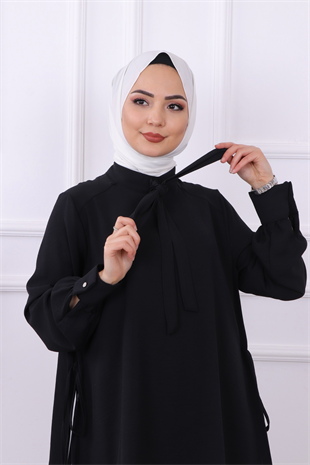 İçlik Detaylı 3 Lü Takım Siyah
