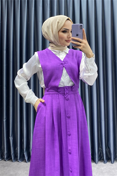 İkili Takım Jile Mor