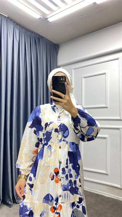 İlayda Elbise Lacivert 