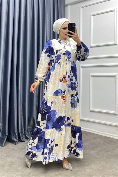 İlayda Elbise Lacivert 