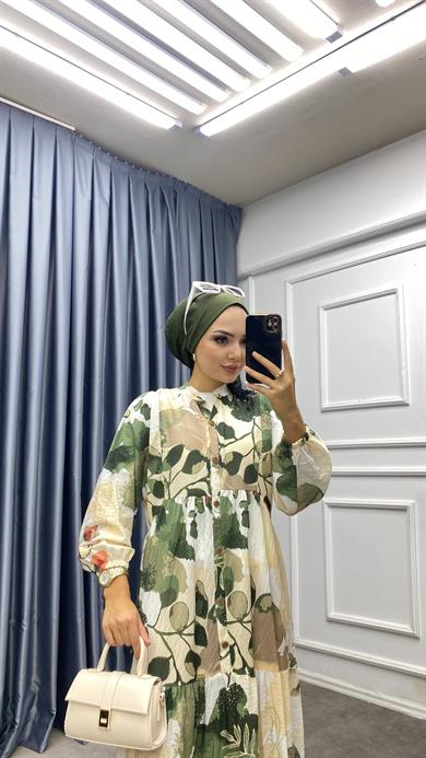 İlayda Elbise Yeşil