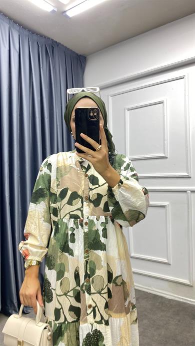 İlayda Elbise Yeşil