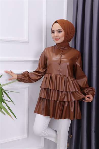 Kat Kat Deri Tunik 