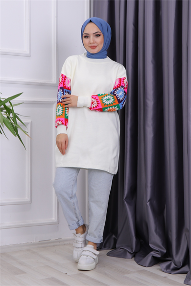 Kolu Kilim Desen Tunik