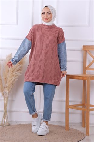 Kolu Kot Detaylı Tunik