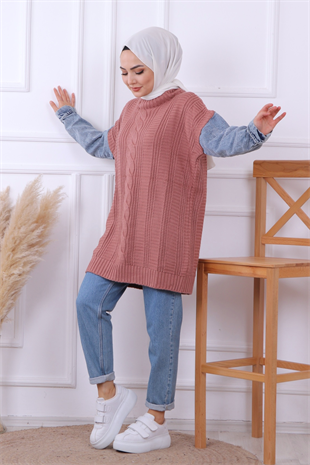 Kolu Kot Detaylı Tunik