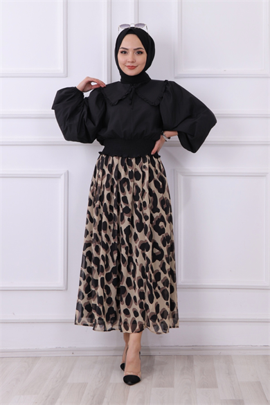 Leopar Desen Etek