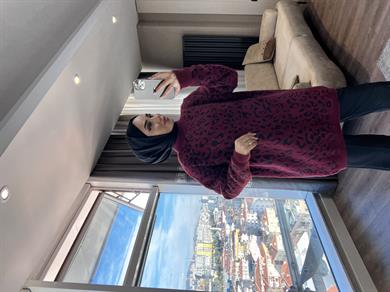 Leopar Yumoş Tunik Bordo