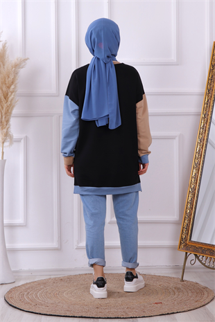 Önü Feel Good Yazılı Sweat