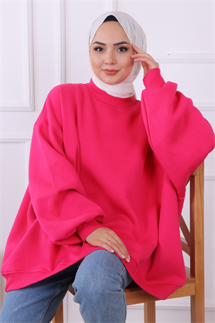Oversize Balon Kol Tunik
