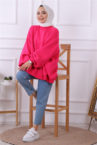 Oversize Balon Kol Tunik