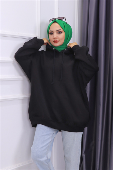 Oversize Sweat Siyah