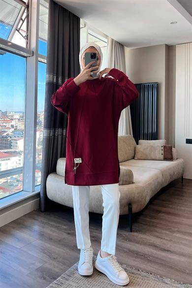 Oysho Tunik Bordo