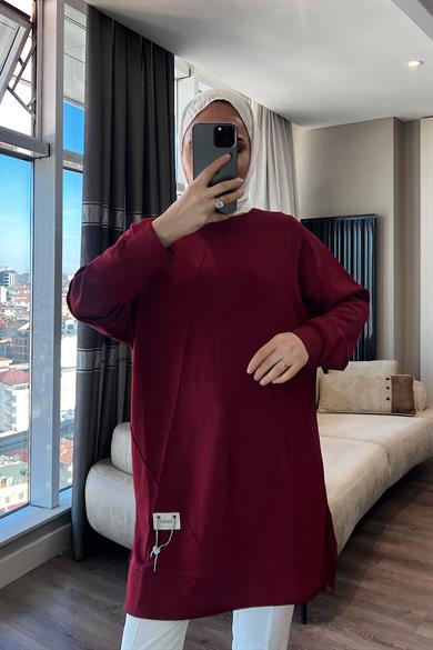 Oysho Tunik Bordo
