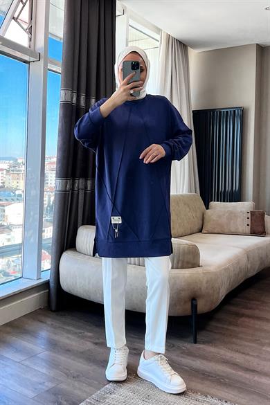 Oysho Tunik Lacivert 