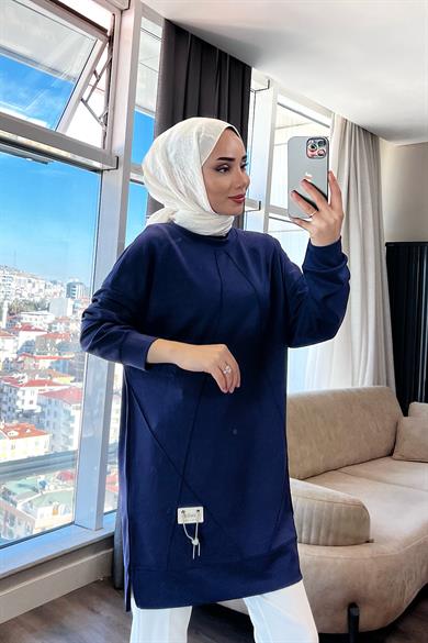 Oysho Tunik Lacivert 