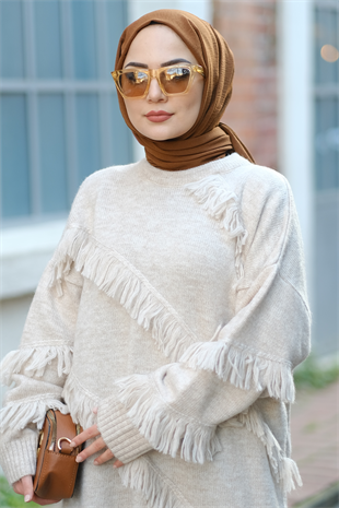 Püsküllü Tunik Taş