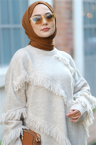 Püsküllü Tunik Taş