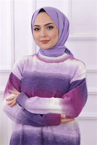 Renkli Triko Tunik